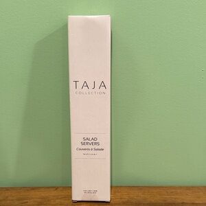 Taja Collection Gold Salad Servers